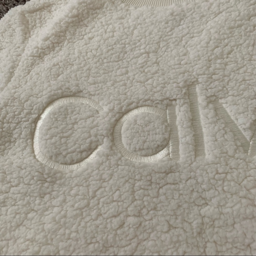 Calvin Klein Sherpa Sweater - Picture 7 of 11